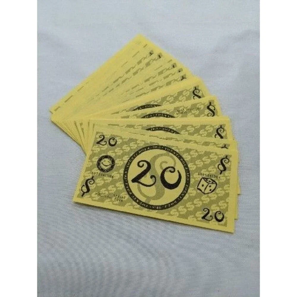Lot Of (100+) Golf Monopoly Board Game Play Money 1s 5s 10s 20s 50s 100s 500s